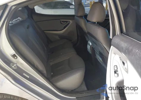 2013 Hyundai Elantra Limited из США, поврежденный, VIN KMHDH4AE8DU805119